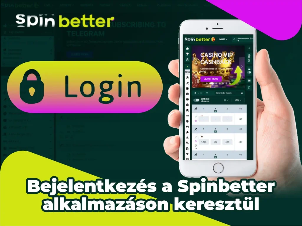 Bejelentkezés az Alkalmazáson Keresztül