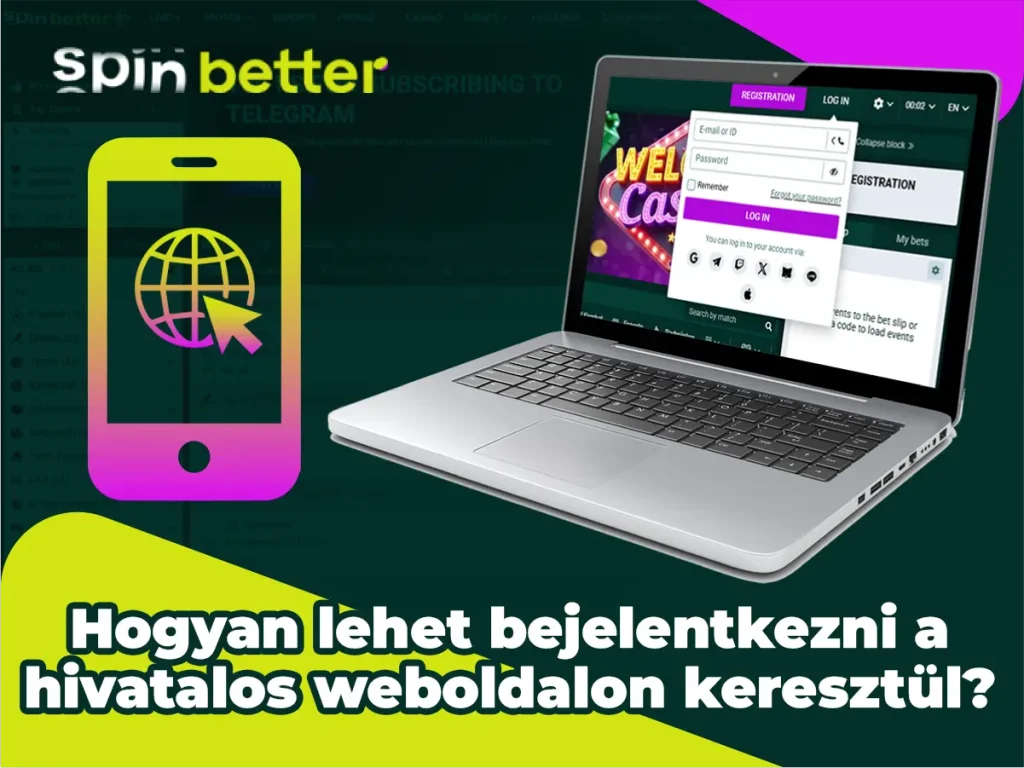 Hogyan Kell Bejelentkezni az Hivatalos Weboldalon?