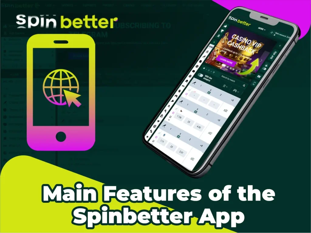 Main Features of the app