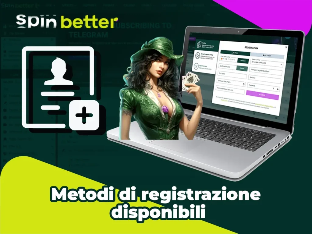 Metodi di registrazione