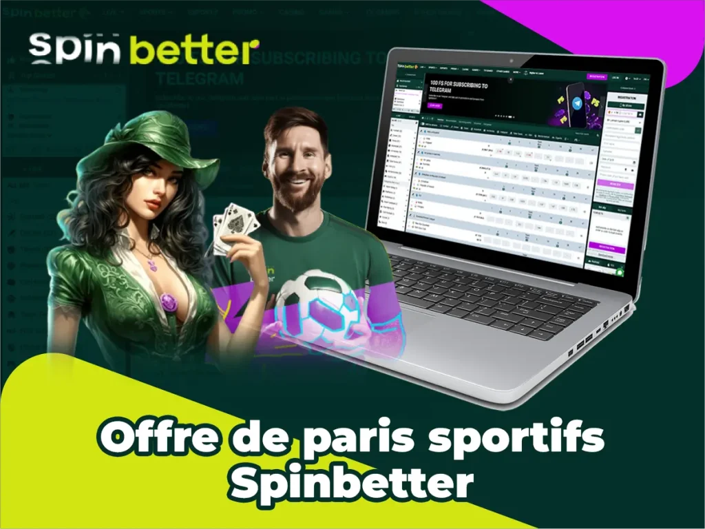 Offre de paris sportifs chez Spinbetter
