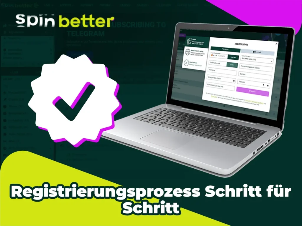 Casino Registrierungsprozess