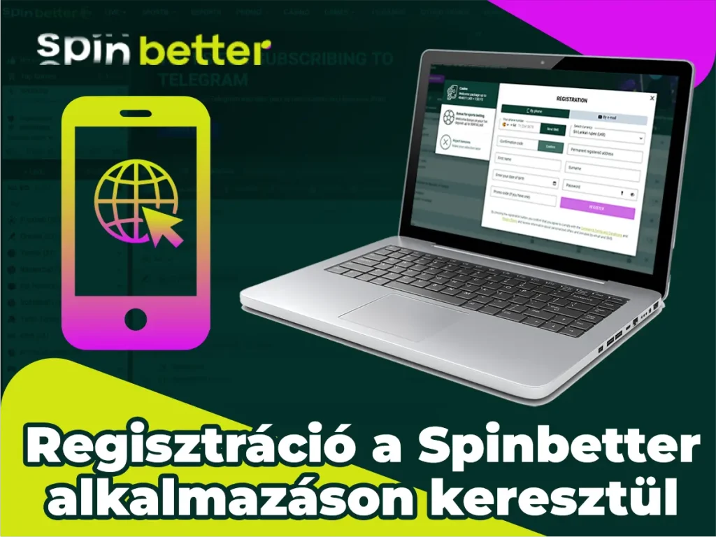 Regisztráció Alkalmazáson Keresztül